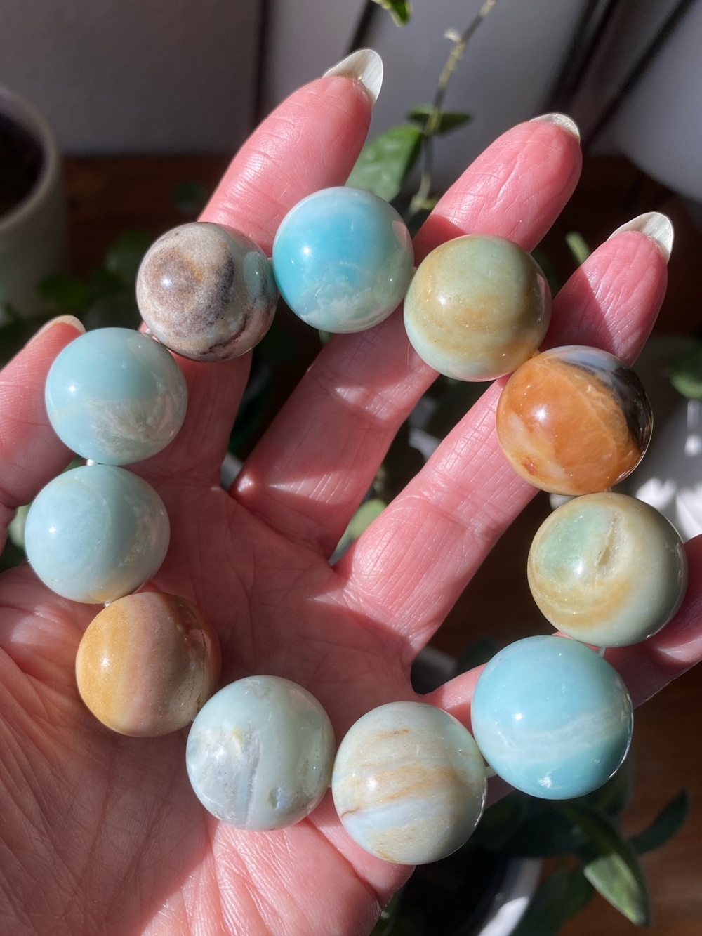 Caribbean Calcite 20mm Bracelet